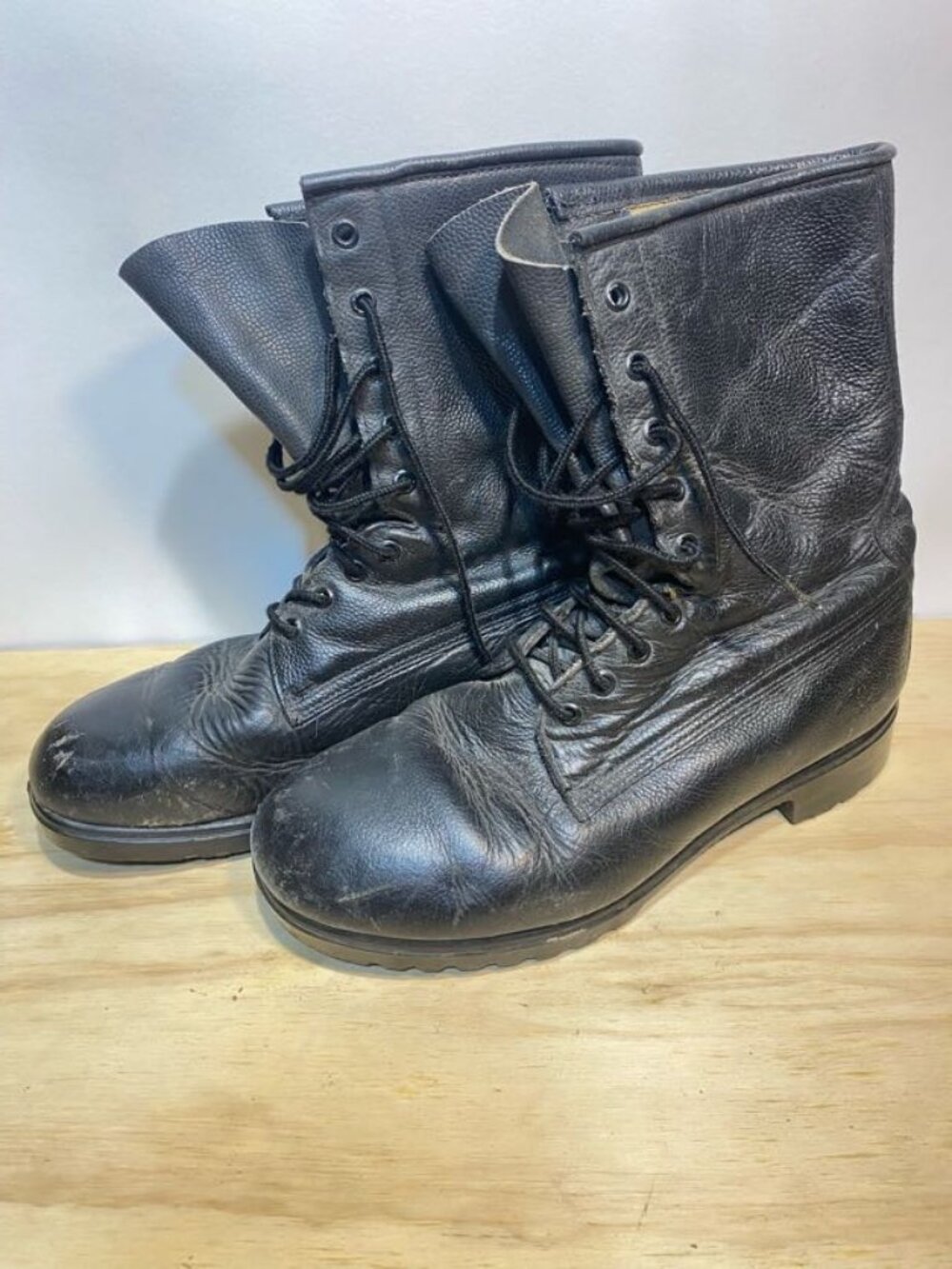 Canadian Military Mark III Leather Combat Boots Size 264/100 US 8 Greb Soles